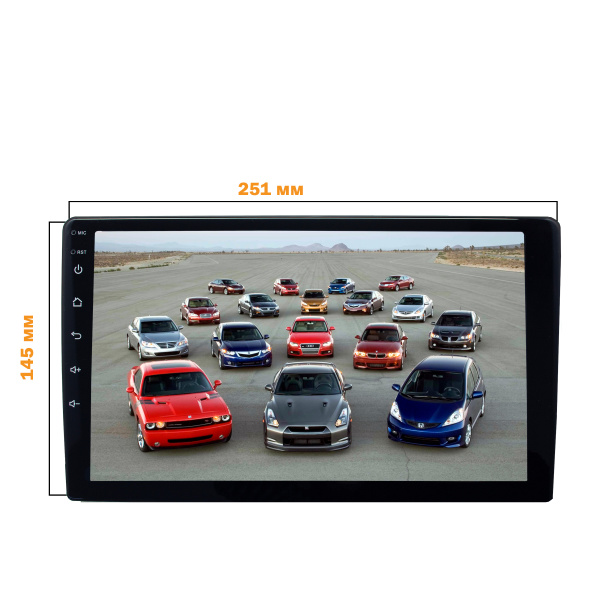 Штатная магнитола 9 дюймов для Foton Sauvana Teyes CC3 3266-5570 6+128 Gb